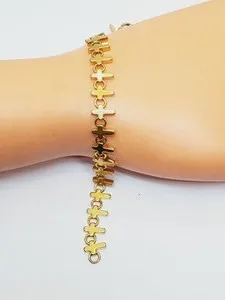 Authentic The Golden Path Vintage Cross Bracelet