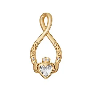 Authentic The Eternal Embrace of the Gilded Claddagh