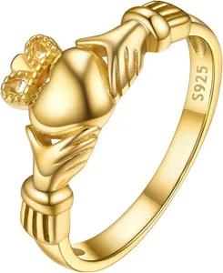 Authentic The Gilded Claddagh: A Sacred Vow of Eternal Connection