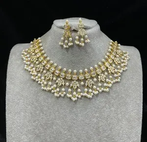 Authentic The Golden Symphony Bridal Necklace Set