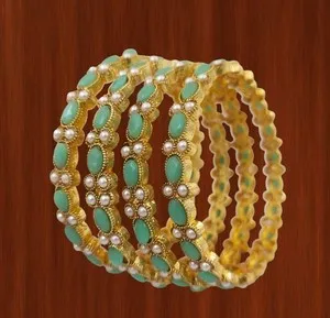 Authentic Gilded Symphony of the Eternal Celebration Gold-Plated Bangle