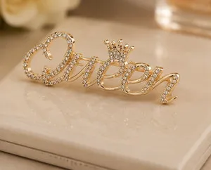 Authentic The Sovereign Radiance Crown Brooch