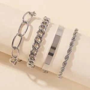 Authentic The Quadruple Celestial Alignment Bracelet Set - Radiant Gold-Plated Armament of Fortune and Flow