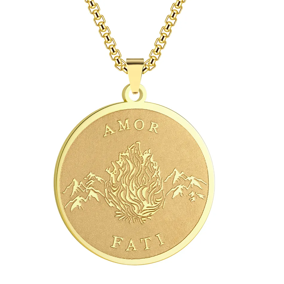 Authentic The Stoic Sovereign: Amor Fati & Memento Mori Talisman