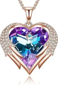 Authentic Collares con Colgante de Corazón de Amor Regalos de Joyería para Mujeres