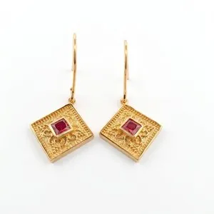 Authentic Byzantine Solar Radiance - Sacred Geometry Gemstone Talismans