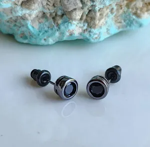 Authentic Shadow and Light Eclipse Talisman - Black Onyx Sacred Geometry Earrings