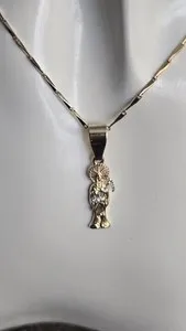Authentic Sacred Devotion to Santa Muerte - Elegant Protection Amulet
