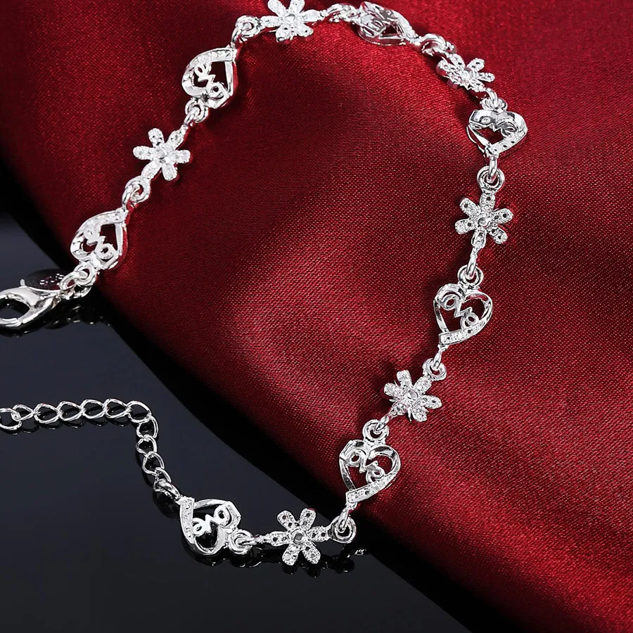 Authentic Eternal Heart Radiance Bracelet - Sterling Silver Vessel of Divine Affection