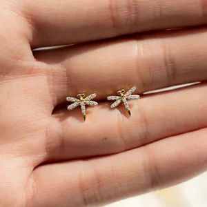 Authentic Dragonfly's Whisper: A 1 Carat Radiance of Gold and Spirit