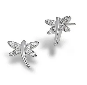 Authentic Celestial Dragonfly Transformation Studs - Ethereal Wings of Renewal and Spirit