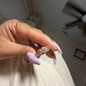 Authentic Whispers of the Earth Halo Ring - Rose Gold Enchantment