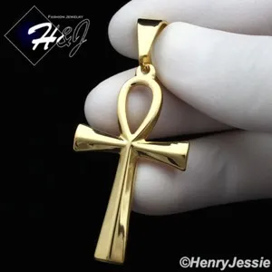 Authentic The Golden Key of Eternal Breath Ankh Pendant