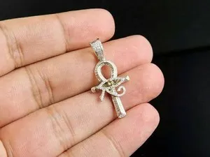 Authentic The Eye of Eternal Life - Celestial Gold Ankh Fertility Talisman
