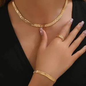 Authentic The Golden Trinity Ensemble - Sacred Harmony Talisman and 18k Gold Plated Adornment Set