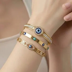 Authentic Trinity of the All-Seeing Eye - Triple Layered 18k Gold Protection Talisman Set