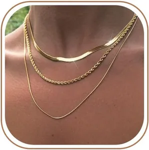 Authentic The Golden Triad Layered Amulet - Celestial Radiance and Sovereign Empowerment Stack