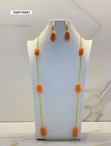 Authentic Sacred Ocean Current Coral Altar Necklace - Vessel of Vitality and Manifestation