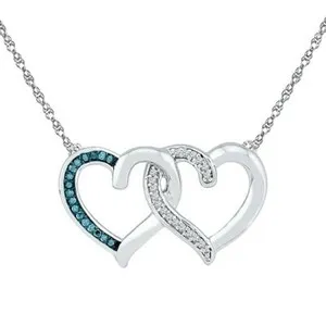 Authentic The Celestial Heart Diamond Talisman in Sacred Gold-Plated Silver