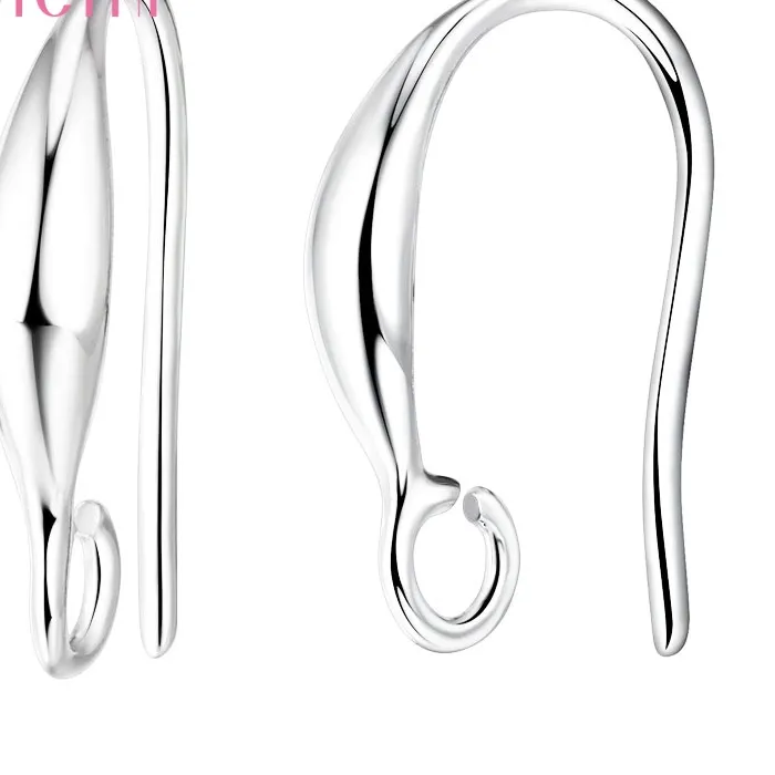 Authentic Whispering Silver Ear Hooks - Ten-Piece Alchemical Earring Findings