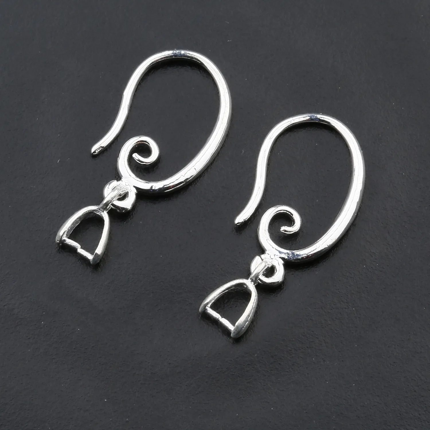 Authentic Vessels of Connection: Silver-Plated Circles and Hooks for Sacred Crystal Talismans