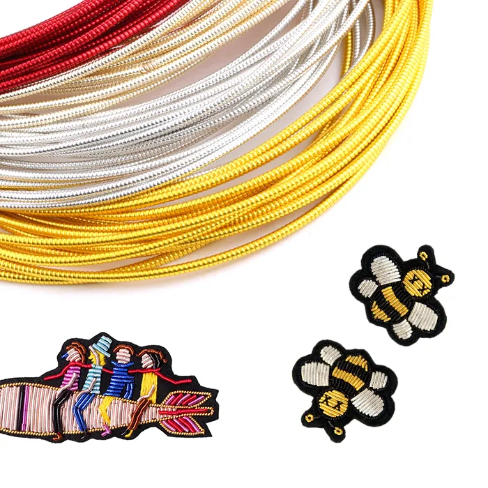 Authentic Alchemical Copper French Bullion Wire for Sacred Talismanic Embroidery