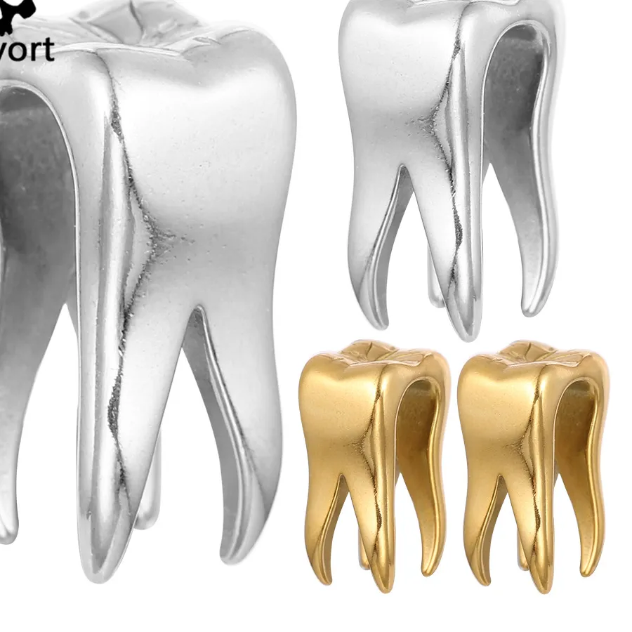 Authentic Whispers of the Ancients: Tooth of the Serpent Ear Hangers