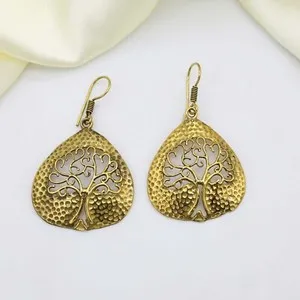 Authentic Tree of Life Earrings - Dangle Amulets of Nature's Eternal Wisdom