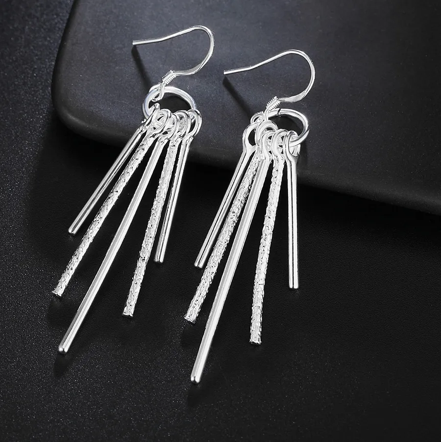 Authentic Radiant Cascades of Sterling Light: The Fivefold Tassel Talisman