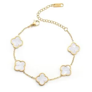 Authentic The Gilded Quatrefoil of Fortuitous Grace Bracelet