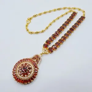 Authentic Crimson Heart of Radiance 24K Gold-Plated Talisman