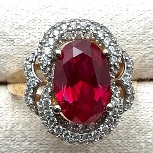 Authentic Vintage Ruby's Mystical Embrace: A Ring of Passion and Protection