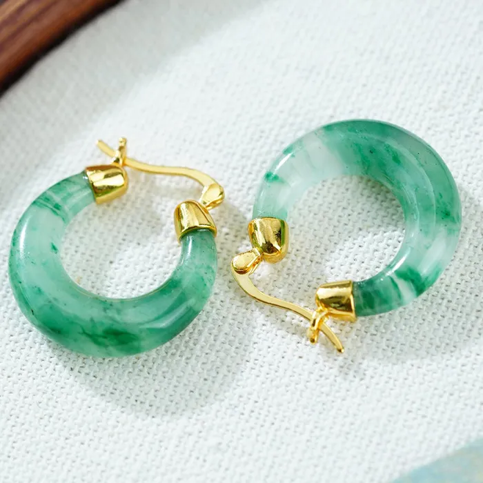 Authentic Jade Moon Halo: Floating Green Crescent of Protection