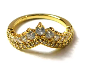 Authentic Celestial Tiara of Manifestation - Radiant Gold Wish-Granting Ring