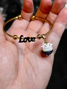 Authentic The Gilded Vessel of Fortune - 18K Gold Plated Prosperity and Wish-Manifesting Talismanic Bracelet