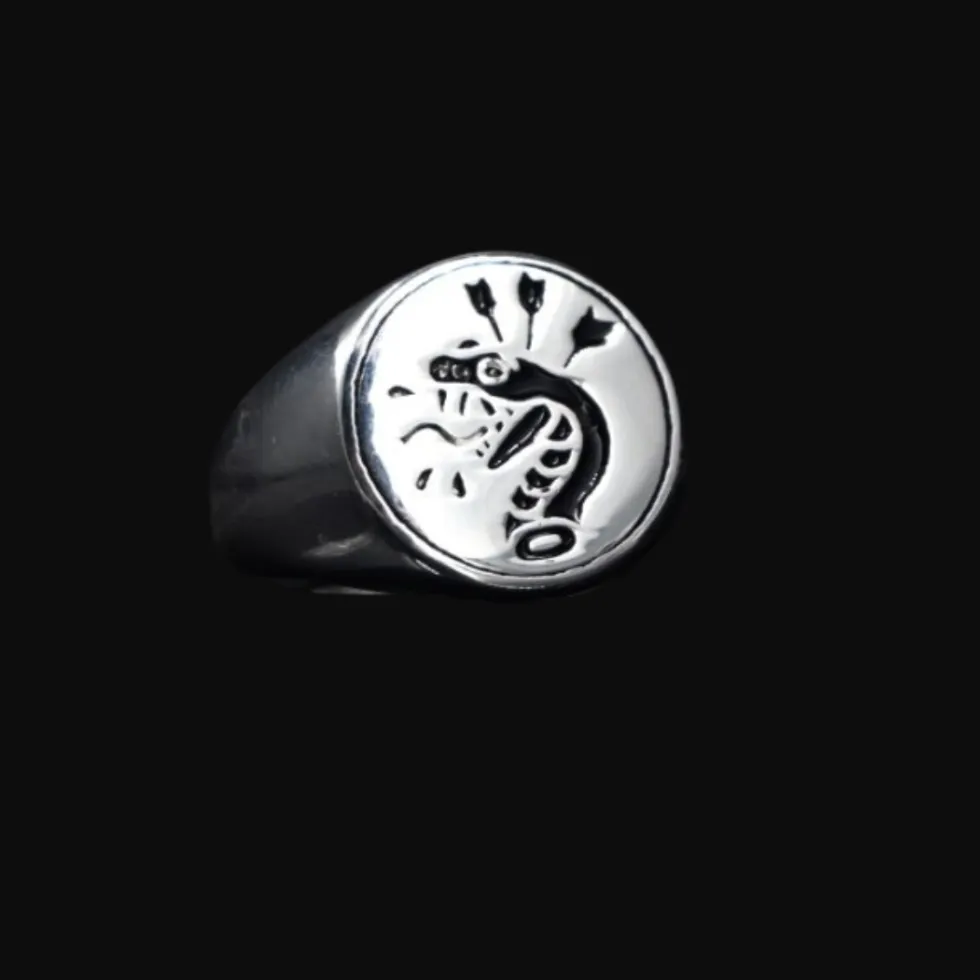 Authentic The Ouroboros Coil: Eternal Cycle Silver-Plated Talisman