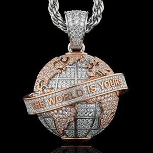 Authentic The Sovereign Sphere: Rose Gold and Moissanite Globe Talisman