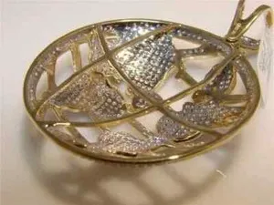 Authentic The Celestial Sphere: 14K Gold-Plated Orb of Infinite Potential