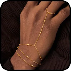 Authentic The Gilded Connection: A Hand-Linked Talisman of Grace