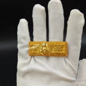 Authentic Mystic Dollar Ring - A Symbol of Abundance and Protection