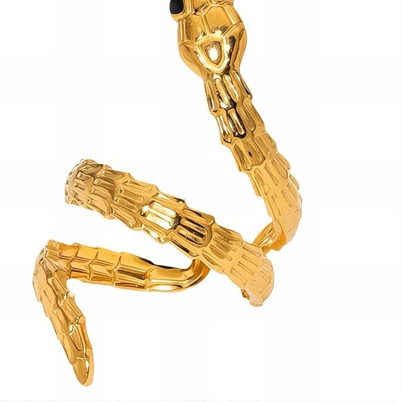 Authentic Serpent Of Golden Radiance The Mystical Snake Ring Of Transformation