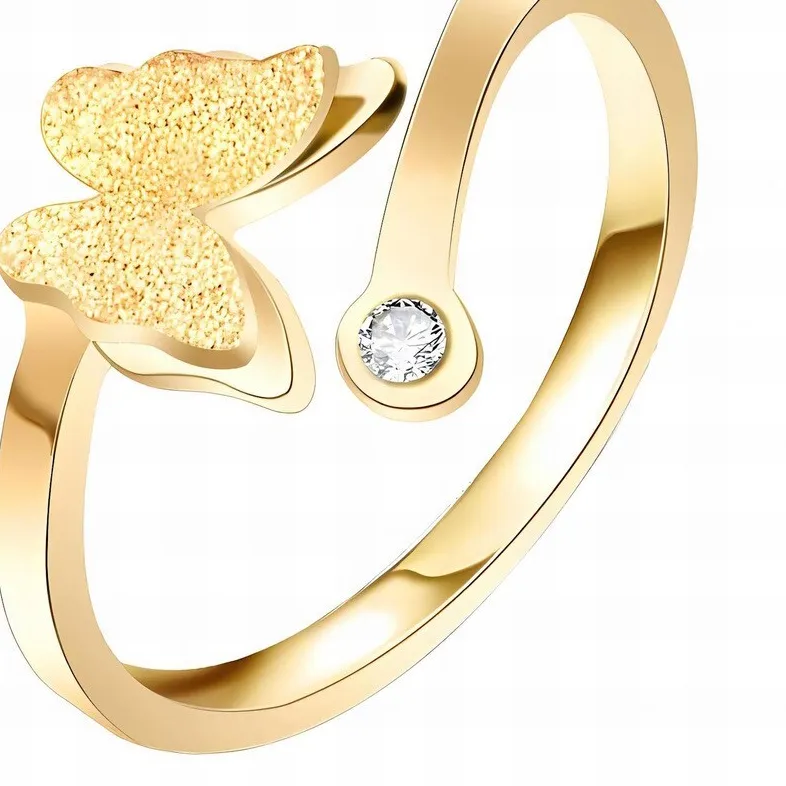 Authentic Golden Wings Of Transformation The Butterfly Talisman Ring