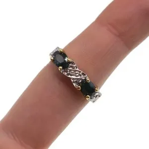 Authentic The Sapphire's Mystical Embrace: A Ring of Enchanted Protection