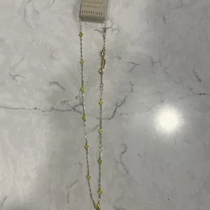 Authentic NWT Gold Plated Anthropologie Dainty Necklace