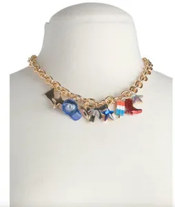 Authentic The Americana Sovereign Gold-Plated Charm Talisman