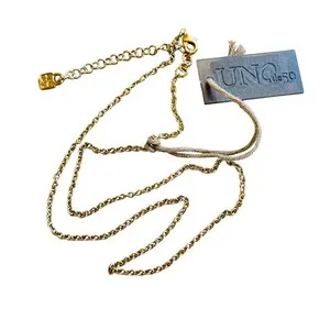 Authentic Radiant Solstice Thread - Rare 18K Gold Plated Sacred 16-Inch Delicate Chain Talisman