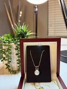 Authentic The Enchanted Teddy Bear Pearl Necklace: A Touch of Sweetness and Protection