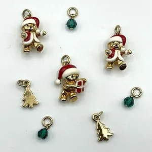 Authentic Mystic Christmas Charms: Enchanted Bears and Trees of Gold and Crystal
