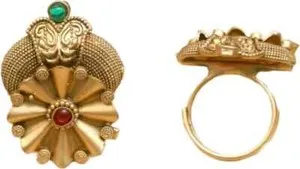 Authentic The Golden Blossom Ring of Eternal Radiance