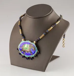 Authentic Celestial Gold‑Plated Elephant Talisman of Wisdom